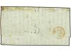 ✉ GIBRALTAR. 1848 (May 29). Entire letter from Campo Mento c