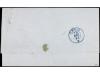 ✉ GIBRALTAR. 1857 (April 22). Mixed franking. Cover to Cadiz