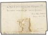 ✉ ESPAÑA: PREFILATELIA. 1714 (26-Abril). GUERRA DE SUCESION.