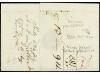 ✉ PORTUGAL. 1824 (24-Julio). PORTO a PERNAU (Estonia). Marca