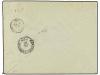 ✉ COSTA DE ORO. 1887 (June). Woerman Line cover to Reilstein