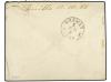 ✉ COSTA DE ORO. 1889 (Oct 11). Woerman Line cover endorsed f