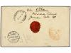 ✉ LIBERIA. 1911. 10c. black & orange postal stationery envel