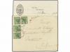 ✉ NUEVA GUINEA ALEMANA. 1897 (June 19). Cover and complete l