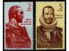 ** ESPAÑA. Ed. 1378, 1381id. FORJADORES. 2 y 5 pts. COLORES 