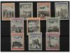 * GRECIA. Yv. A 40/49. 1940. Complete set, hinged. Yvert 350