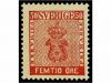 (*) SUECIA. Mi. 9/12ND. 1858. REPRINTS 1885. 12, 24, 30 and 