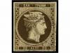 ° GRECIA. 1876. 30 l. brown. Three stamps, diverse shades. F