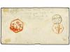 ✉ INDIA. Sg. 51,62,69. 1867 (July 5). Cover to NEATH (Wales)