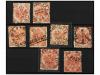 ° BOSNIA-HERZEGOVINA. Fe. 5 I (42). 1879. 5 Kr. red. Lot of 