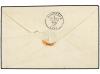 ✉ PANAMA. 1869. Sobre sin texto circulado a Francia con fech