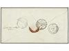 ✉ FRANCIA. Yv. 14A. 1860. Sobre circulado a FRANCIA. 20 cts.