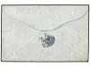 ✉ FRANCIA. Yv. 9. 1852. PARÍS correo interior. 10 cts. bistr
