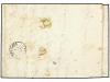 ✉ FRANCIA. Yv. 1, 5. 1851 (1 Enero). CHALAIS a BARBEZIEUX. 1