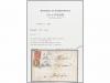 ✉ FRANCIA. Yv. 1, 5. 1851 (1 Enero). CHALAIS a BARBEZIEUX. 1