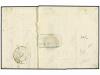 ✉ FRANCIA. Yv. 18. 1854. CHATEAUROUX a ARGENTON. 1 Franco ca
