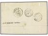 ✉ FRANCIA. Yv. 48a. 1871. LILLE a MORLAIX. 40 cts. naranja i