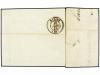 ✉ FRANCIA. Yv. 10. 1854. PARÍS a NIMES. 25 cts. azul, márgen