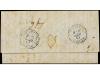 ✉ CUBA. 1850. HABANA a BEMBA. Manuscrito ´Ferro-carril´ al d