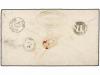 ✉ CHILE. Sc. 28 (3). 1897. VALPARAÍSO a BÉLGICA. Entero post