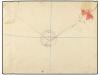 ✉ CHILE. Sc. 28, 29 (2). 1900. SANTIAGO a LARNACA (Chipre). 