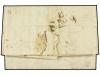✉ MEXICO. 1796 (7-oct.). VERACRUZ a BARCELONA. Marca ISLAS D