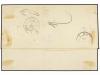 ✉ PORTUGAL. Af. 46. 1874. Cover at triple rate from LISBON t