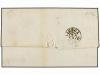 ✉ PORTUGAL. 1855. PORTO a LISBOA. 100 reis lila, mat. numera