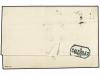 ✉ PORTUGAL. 1854. GUIMARAES a PORTO. 50 reis verde, mat. num