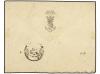 ✉ PORT-SAID. Yv. 12, 25. 1903. PORT-SAID. 10 cts. rojo y 30 