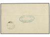 ✉ SUIZA. 1856. FRAUEFELD to DIESSENHOFEN. 20 rp. orange, lar