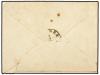 ¿ RUMANIA. 1876. Envelope to BRAILA. 15 bani redbrown FOCSAN