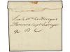 ✉ MARTINICA. 1770 (3 Octubre). FORT ROYAL a NANTES. Marca de
