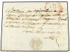 ✉ CUBA. 1843. GUANABACOA a MATANZAS. Fechador GUANABACOA/ISL