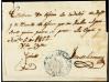 ✉ CUBA. 1852. SANCTI SPIRITUS a PRO. PRÍNCIPE. Fechador STI.