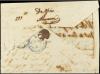 ✉ CUBA. 1849. ALACRANES a HABANA. Envuelta (falta una solapa
