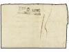 ✉ ALEMANIA. 1796. ELSENBERG to FRANCE. Entire letter with Do
