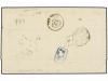 ✉ BELGICA. 1870. BRUXELLES to ROME (Italy). Folded letter fr