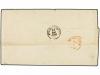 ✉ BELGICA. 1867. LIEGE to NIMEGUE (Holland). Folded letter f