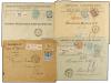 ✉ BELGICA. 1897-1909. SIXTEEN registered covers sent inside 