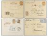 ✉ BELGICA. 1897-1905. FOURTEEN registered covers to HOLLAND.