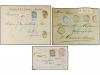 ✉ BELGICA. 1897-1905. FOURTEEN registered covers to HOLLAND.
