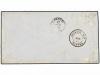 ✉ BELGICA. 1866. TOURNAY to TOURCOING (France). Envelope fra