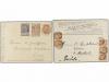 ✉ BELGICA. 1888-1900. EIGHT covers and cards to SWEDEN with 