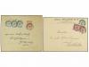 ✉ BELGICA. 1888-1900. EIGHT covers and cards to SWEDEN with 