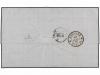 ✉ BELGICA. 1867. ANVERS to CADIZ. Entire letter franked with