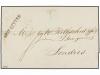 ✉ MAURICIO. 1848. MAURITIUS to LONDON. Folded letter SHIP-LE