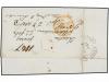 ✉ MAURICIO. 1847. MAURITIUS to LONDON. Folded letter, endors