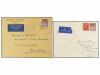 ¿ MARRUECOS INGLES. 1926-27. Three covers and one front with