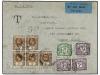 ✉ MALAYA. 1934. BUTTERWORTH (Penang) to LONDON. Envelope fra